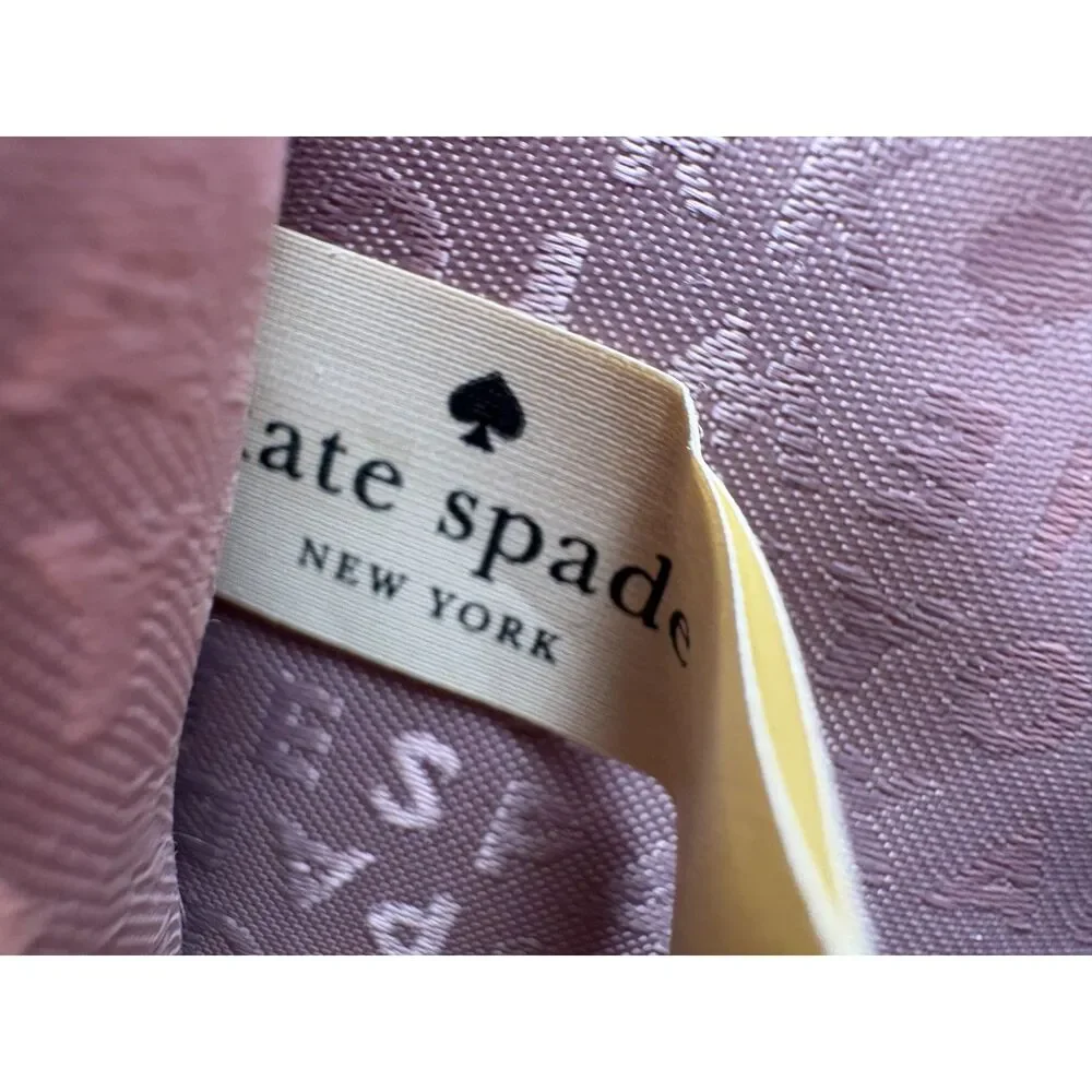 Kate Spade Ivy Ward Place Crossbody WKRU5388 Rose Cloud Leather Black Trim